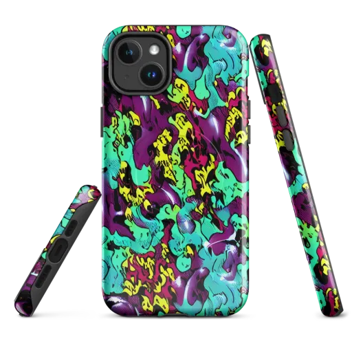 Electric Jurassic on a MagSafe Tough Case for iPhone®