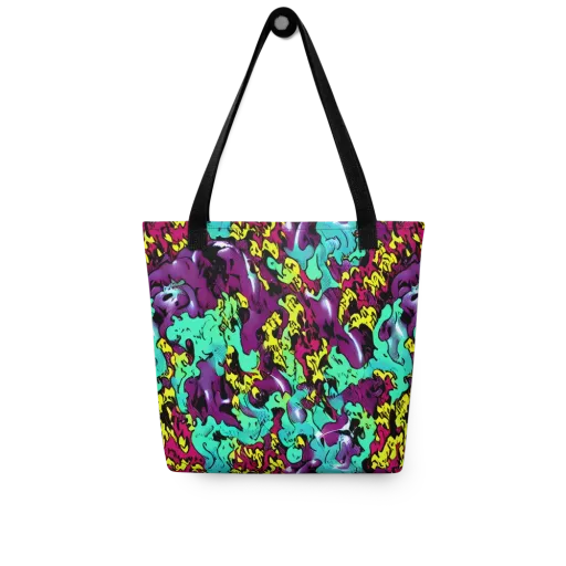 Electric Jurassic on a Tote Bag