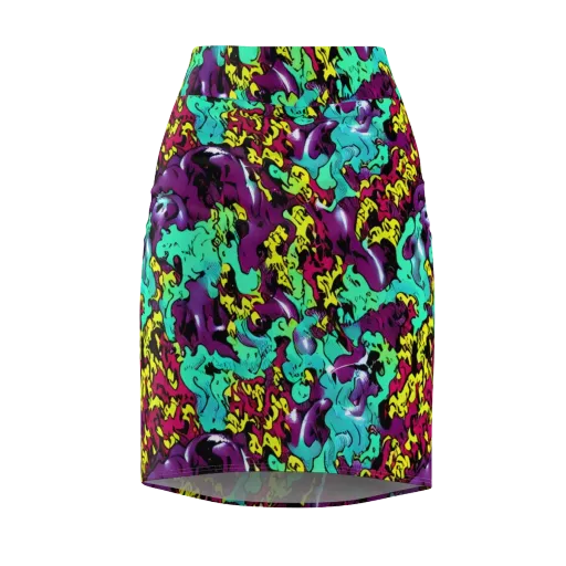 Electric Jurassic on a Pencil Skirt
