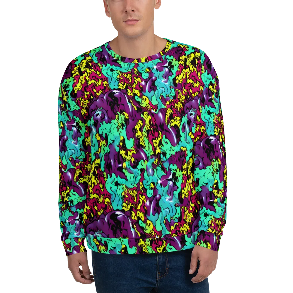 Electric Jurassic on Sweatshirt — Front