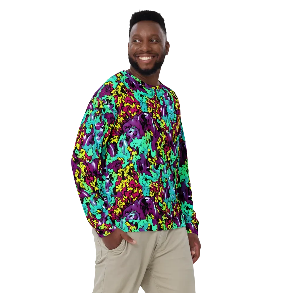 Electric Jurassic on Sweatshirt — Front