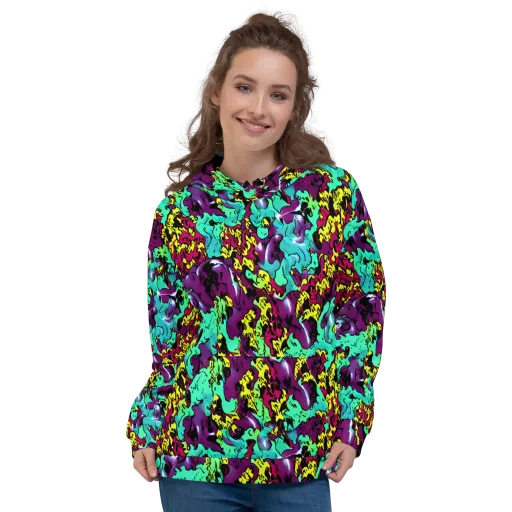 Electric Jurassic on a Hoodie