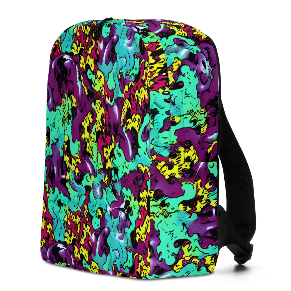 Electric Jurassic on Minimalist Backpack — Left