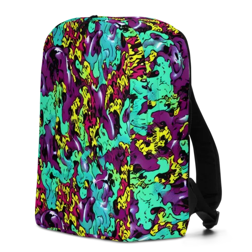 Electric Jurassic on a Minimalist Backpack