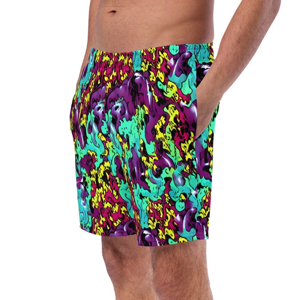 Electric Jurassic on Swim Trunks — Left Front