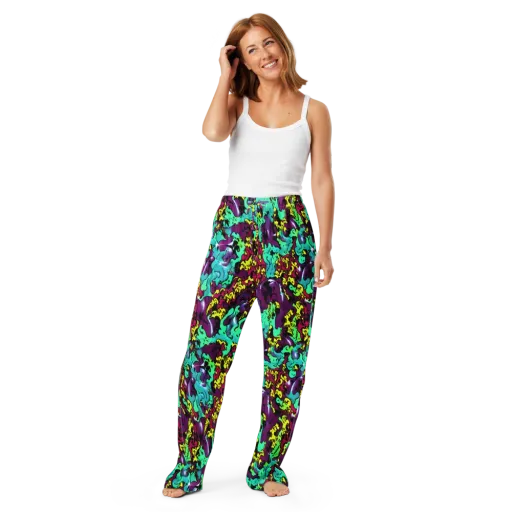 Electric Jurassic on a Women's Pajama Pants