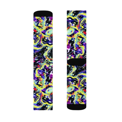 Ultraviolet Whirlpool on a Socks