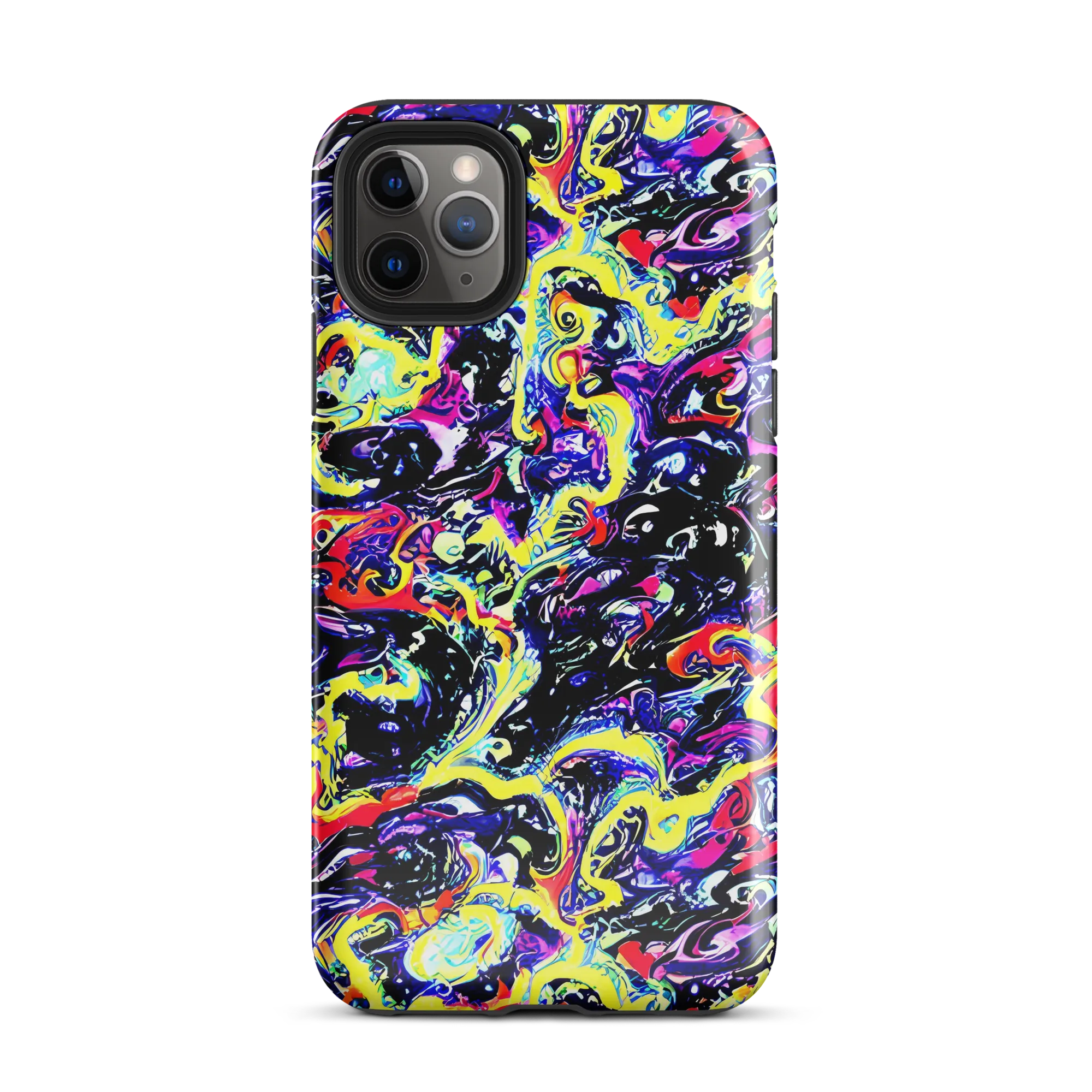 Ultraviolet Whirlpool on Tough Case for iPhone® — Front