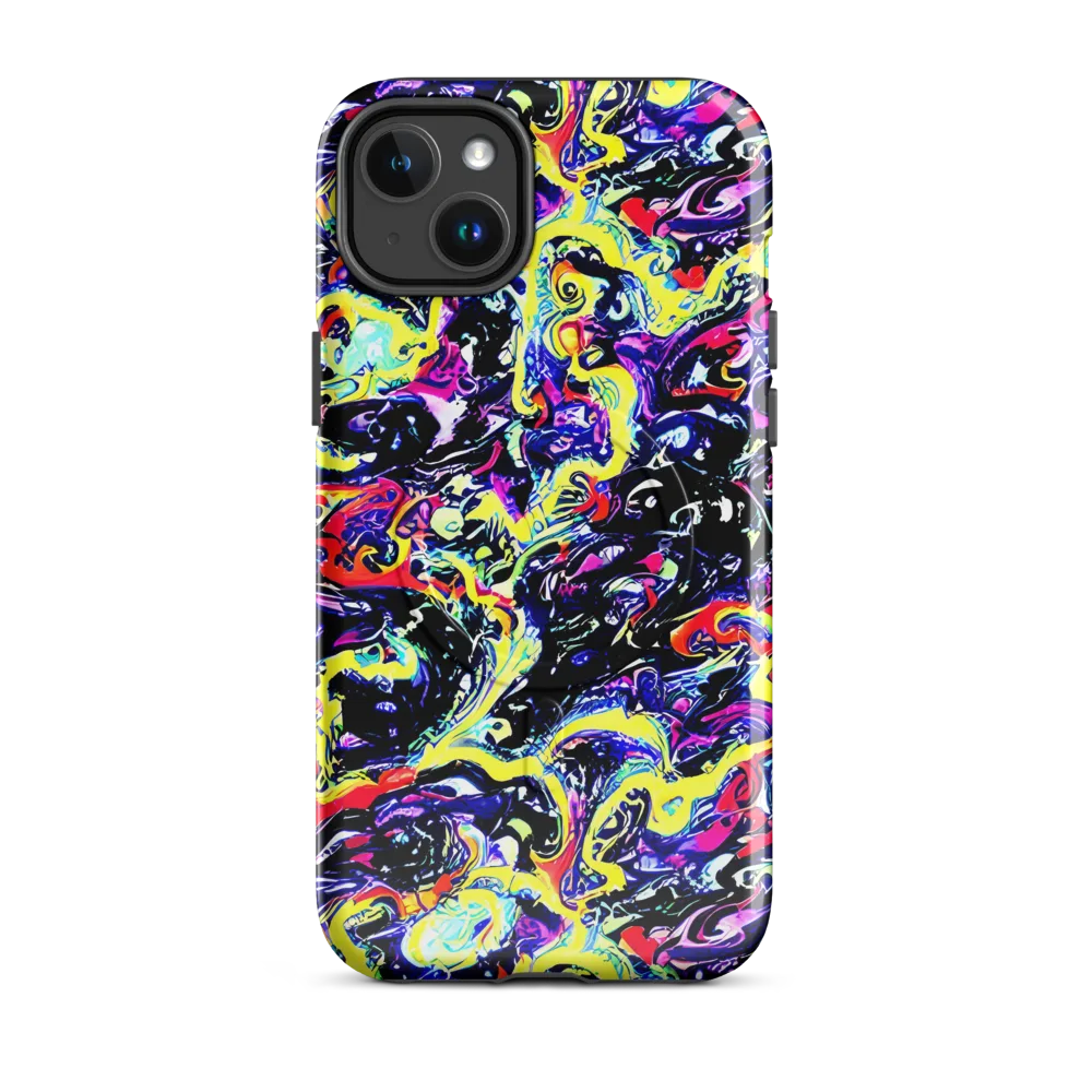 Ultraviolet Whirlpool on MagSafe Tough Case for iPhone® — Front