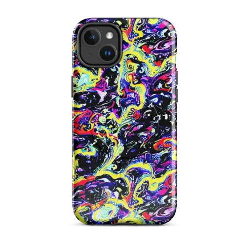 Ultraviolet Whirlpool on a MagSafe Tough Case for iPhone®