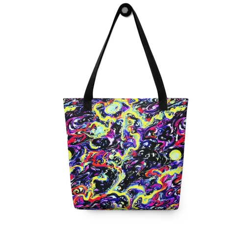 Ultraviolet Whirlpool on a Tote Bag