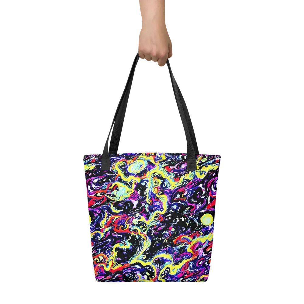 Ultraviolet Whirlpool on Tote Bag — Front