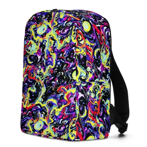 Ultraviolet Whirlpool on a Minimalist Backpack