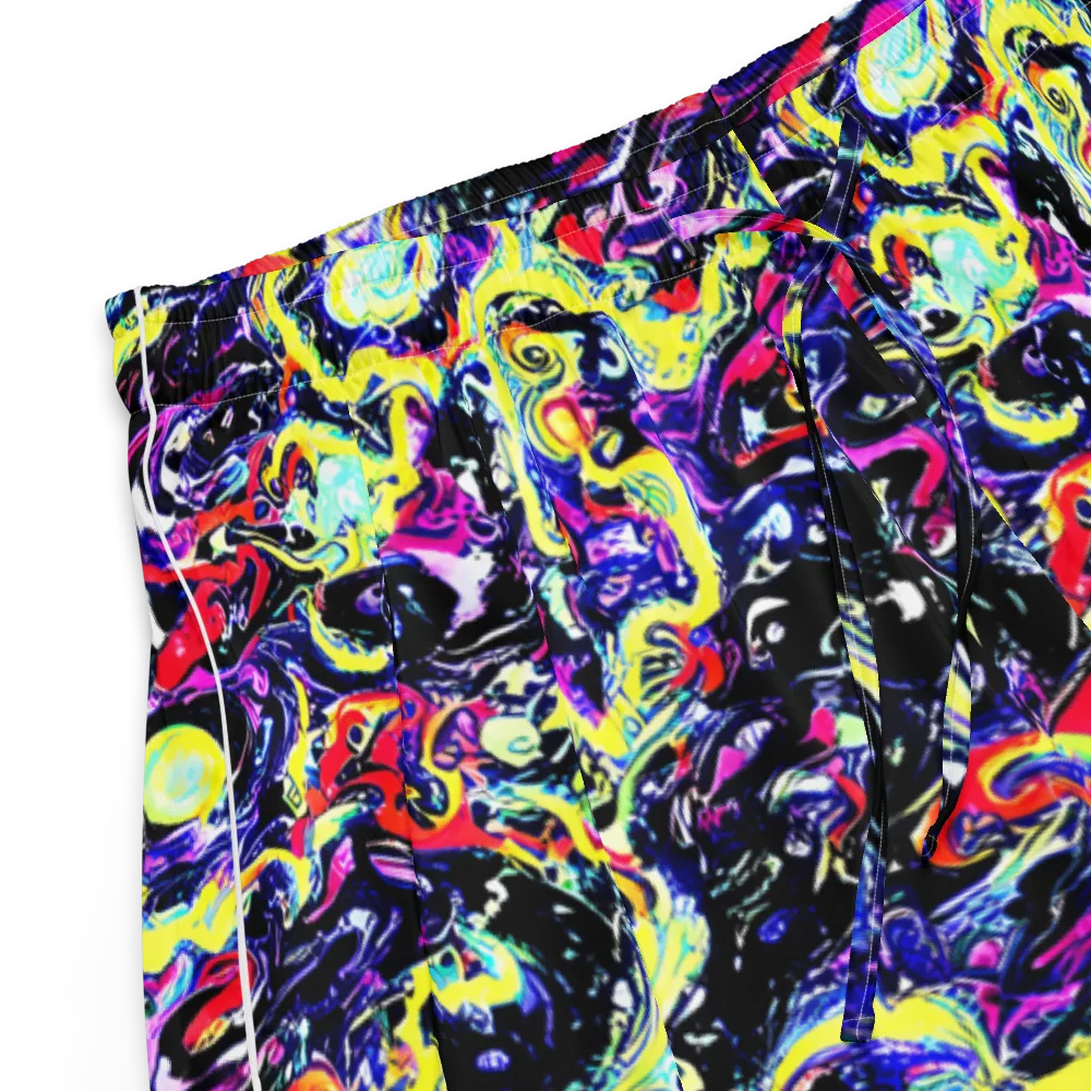 Ultraviolet Whirlpool on Women's Pajama Shorts — Product details