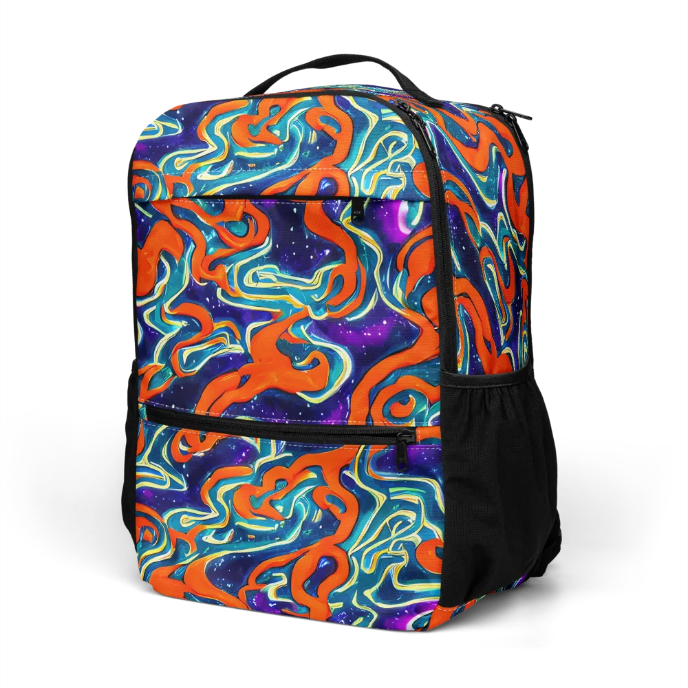 Flamewarp on Utility Backpack — Left Front