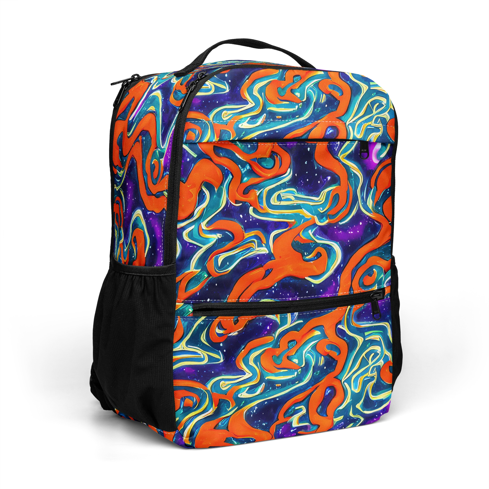 Flamewarp on Utility Backpack — Right Front