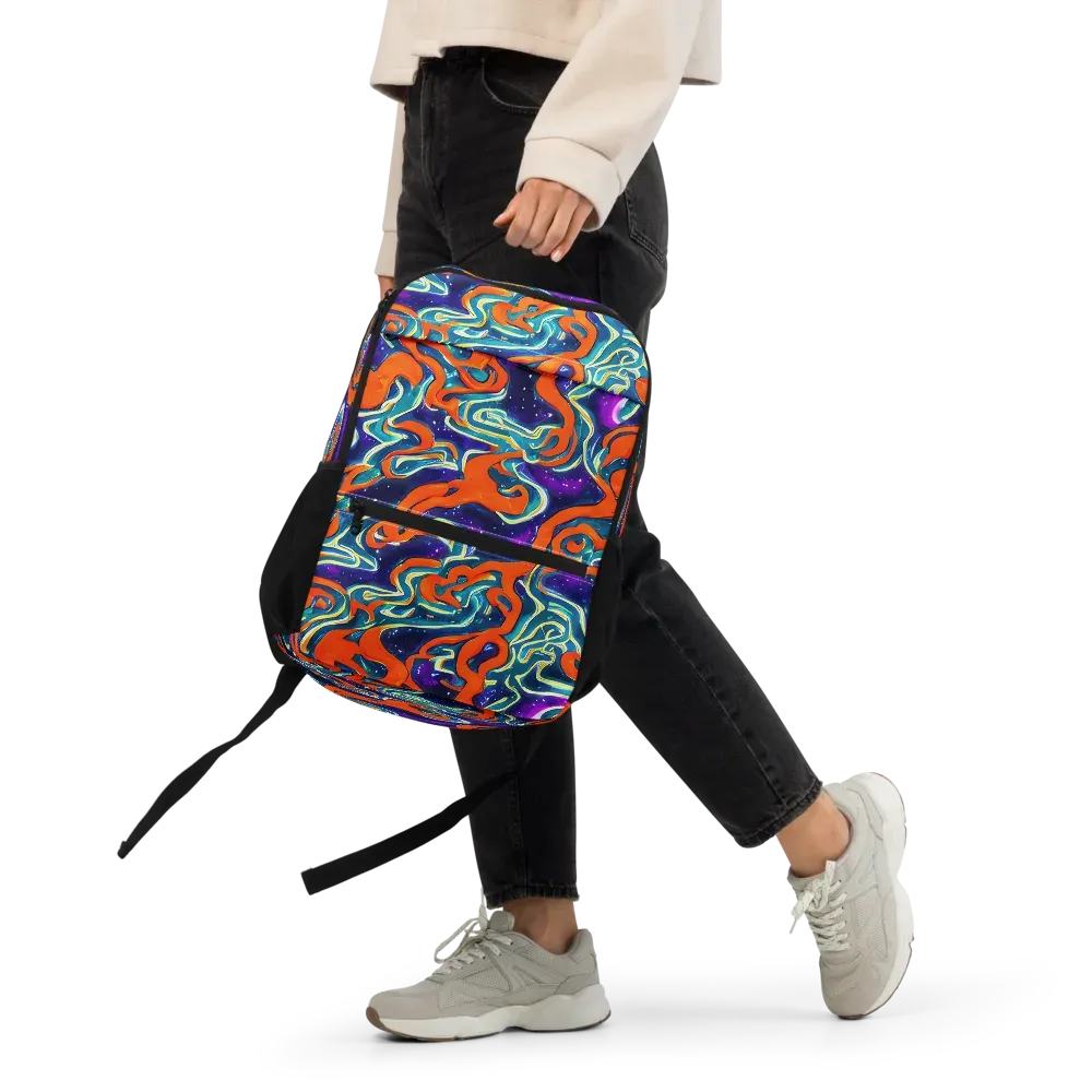 Flamewarp on Utility Backpack — Front