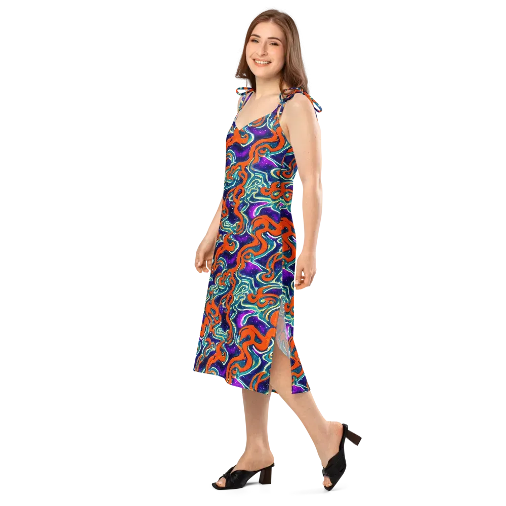 Flamewarp on Slip Dress — Left Front