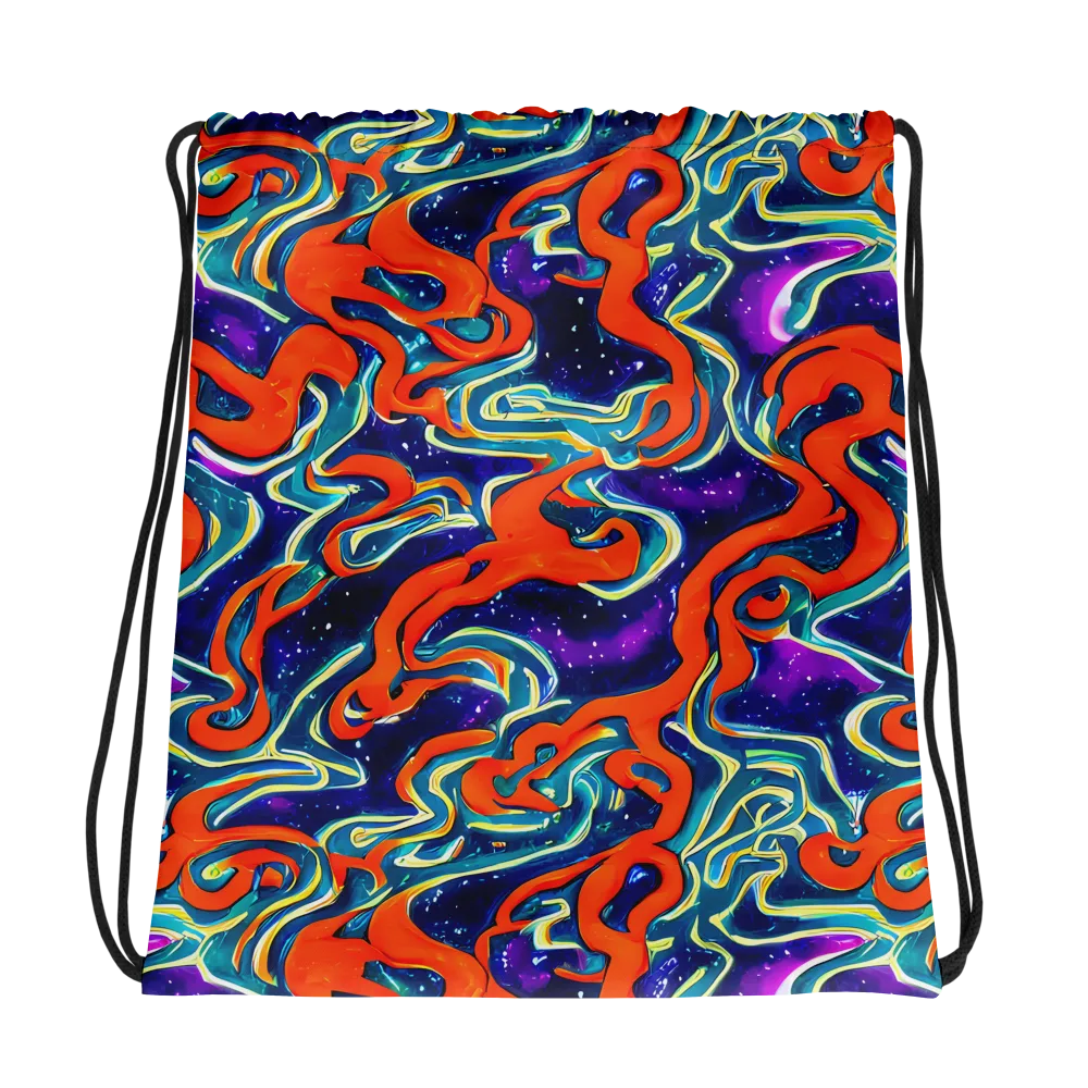 Flamewarp on Drawstring Bag — Photo