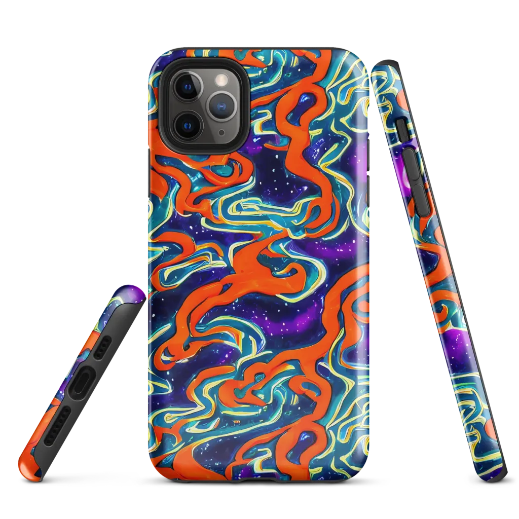 Flamewarp on Tough Case for iPhone® — Front