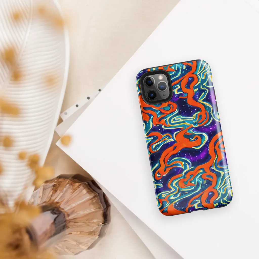 Flamewarp on Tough Case for iPhone® — Front