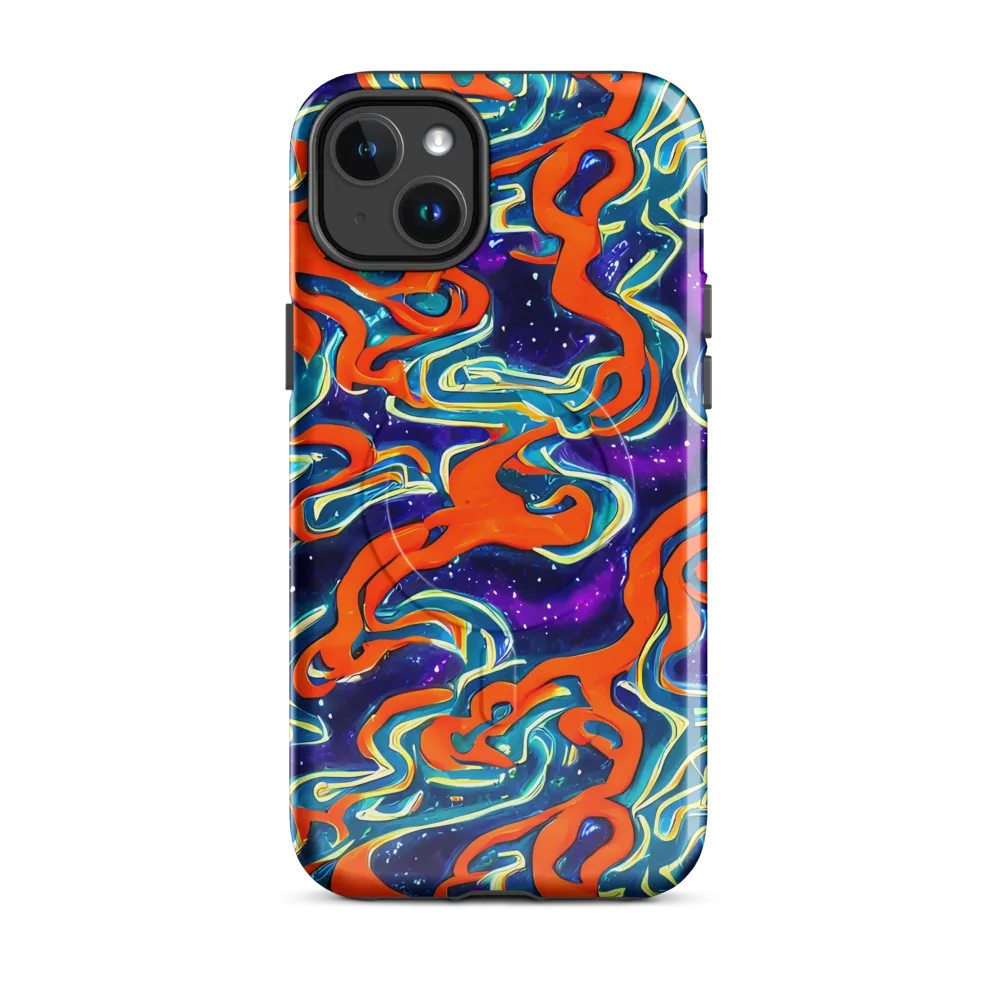 Flamewarp on MagSafe Tough Case for iPhone® — Front