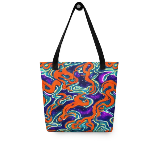 Flamewarp on a Tote Bag