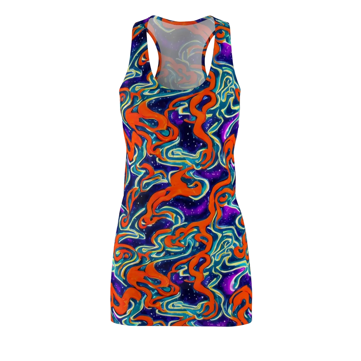 Flamewarp on Racerback Dress — Front