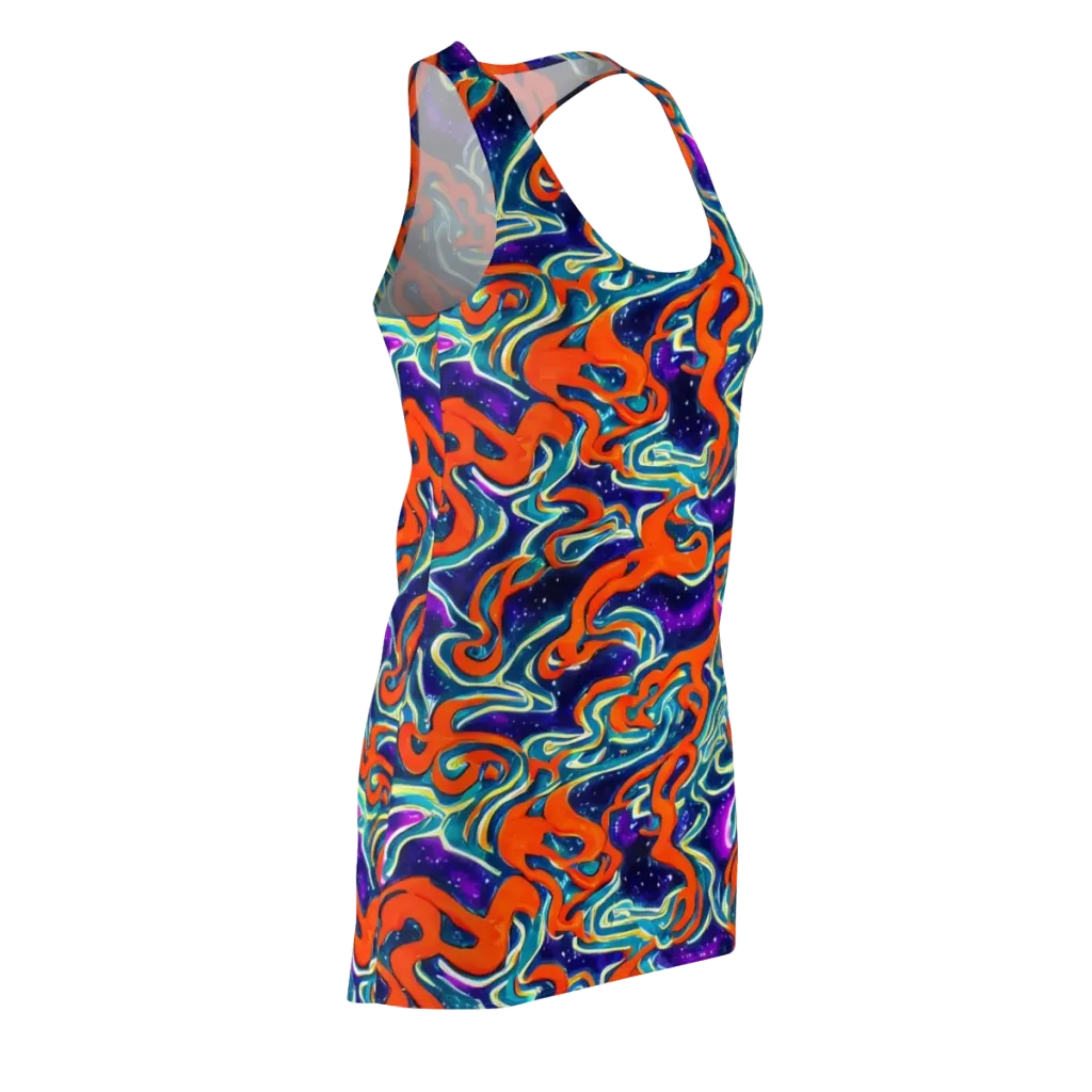 Flamewarp on Racerback Dress — Front Side
