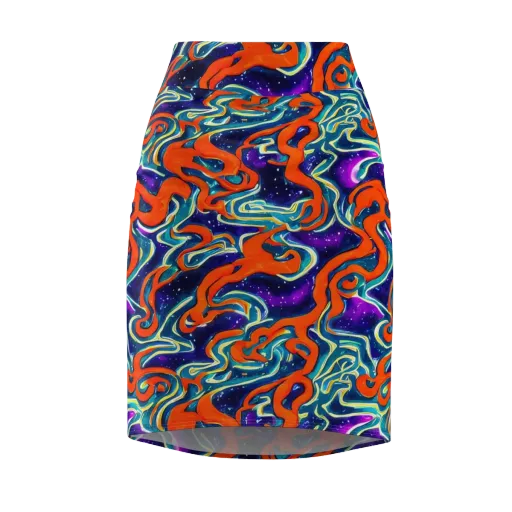 Flamewarp on a Pencil Skirt
