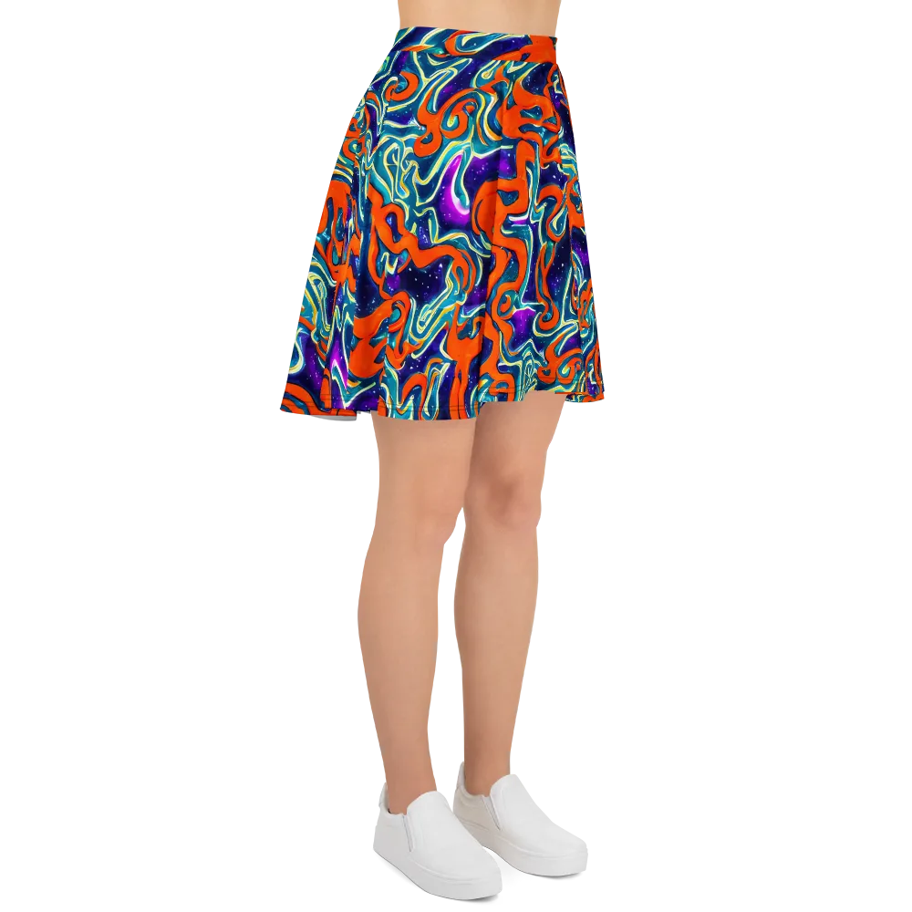 Flamewarp on Skater Skirt — Right