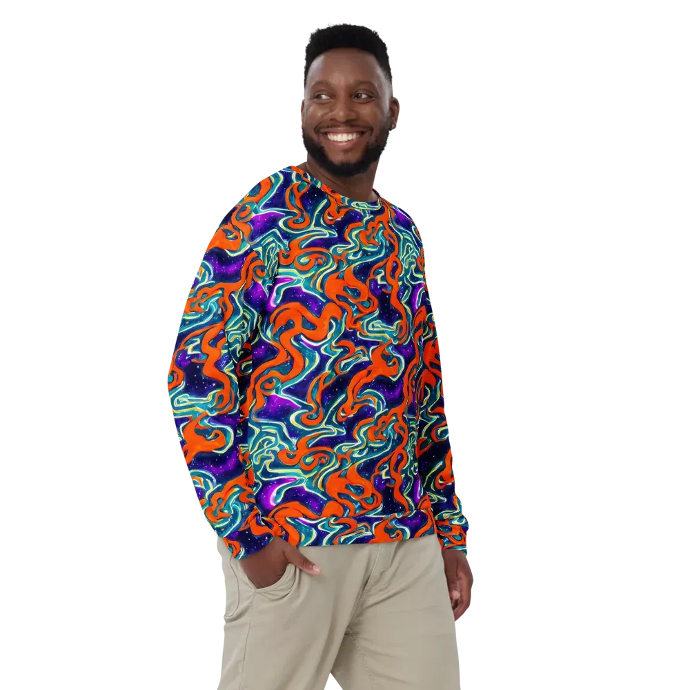 Flamewarp on Sweatshirt — Front