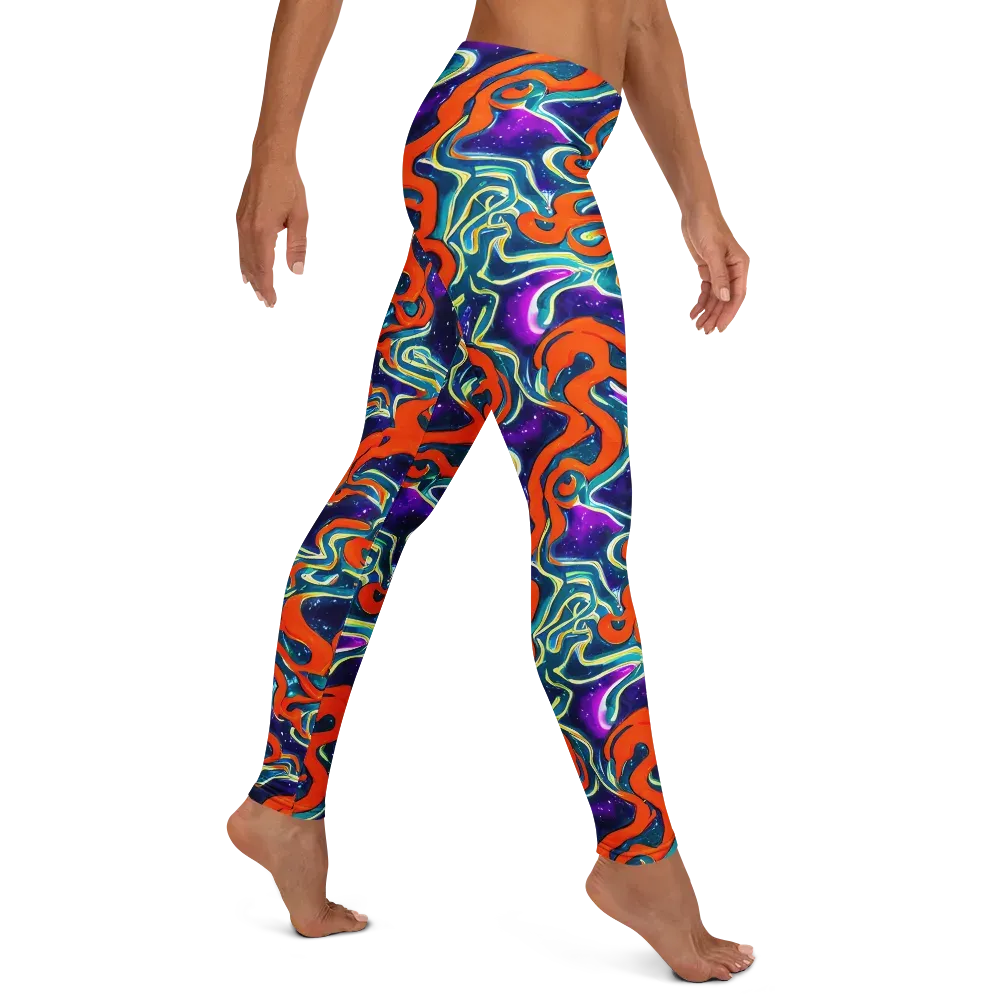 Flamewarp on Leggings — Right