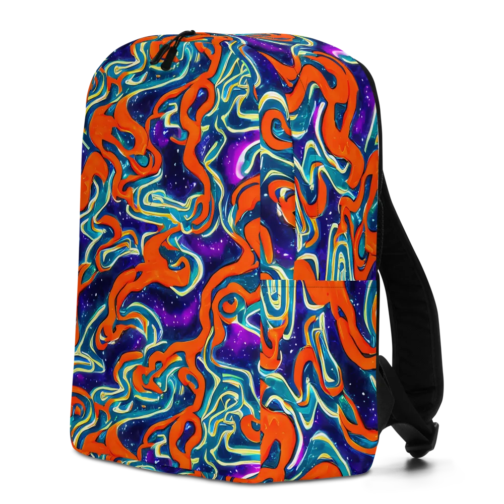 Flamewarp on Minimalist Backpack — Left