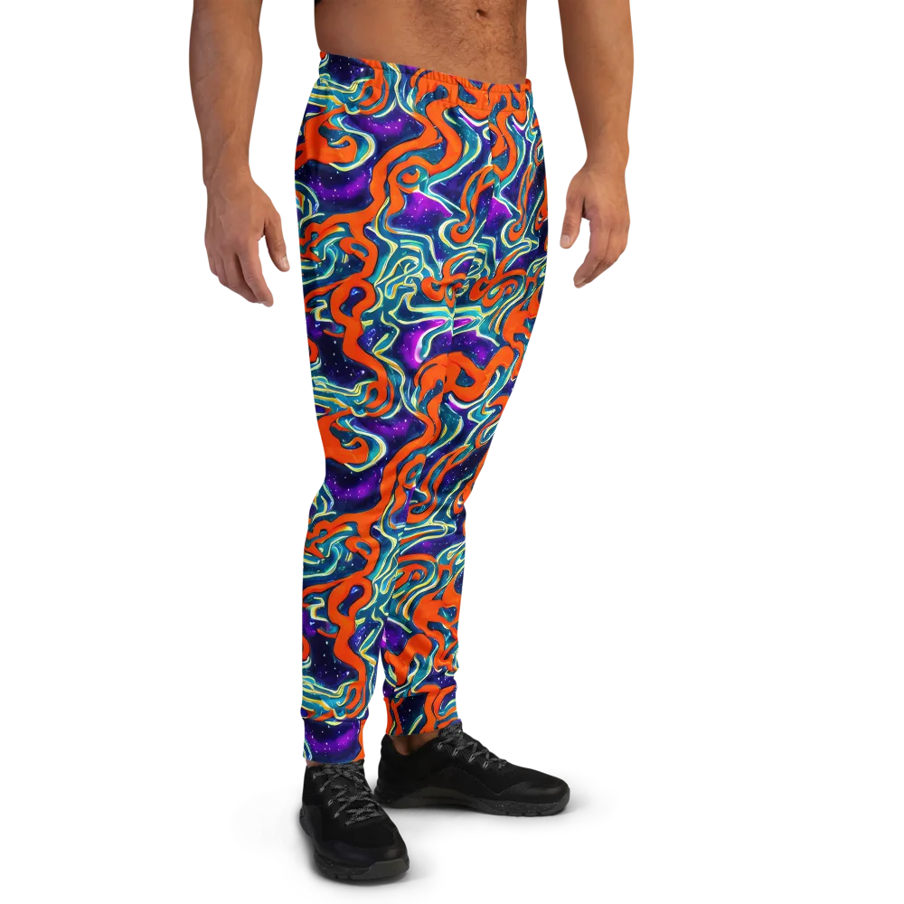 Flamewarp on Men's Joggers — Right