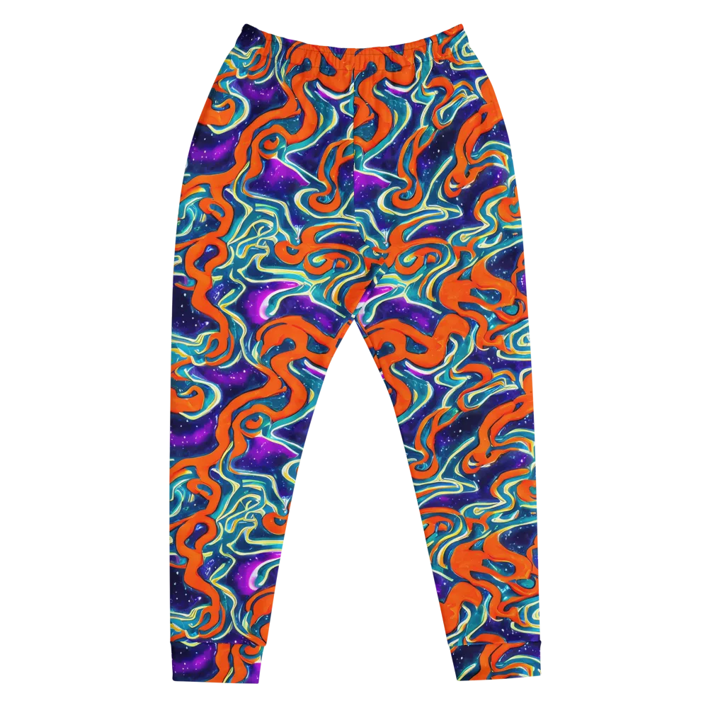 Flamewarp on Men's Joggers — Front