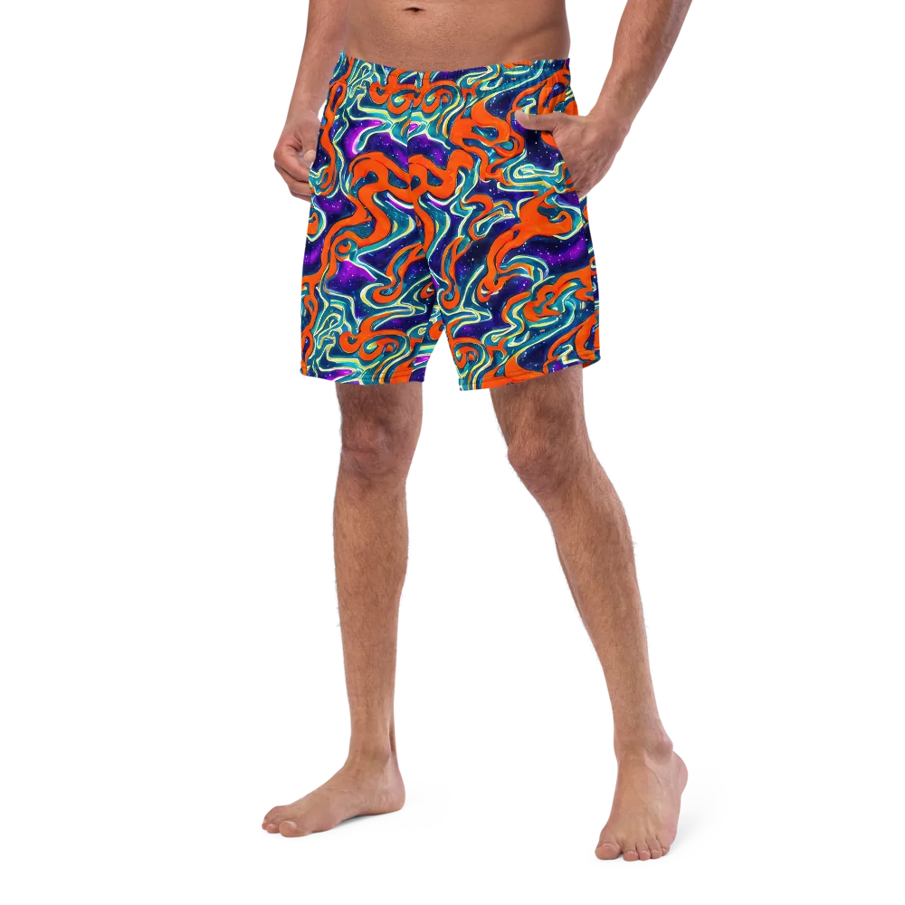 Flamewarp on Swim Trunks — Left Front