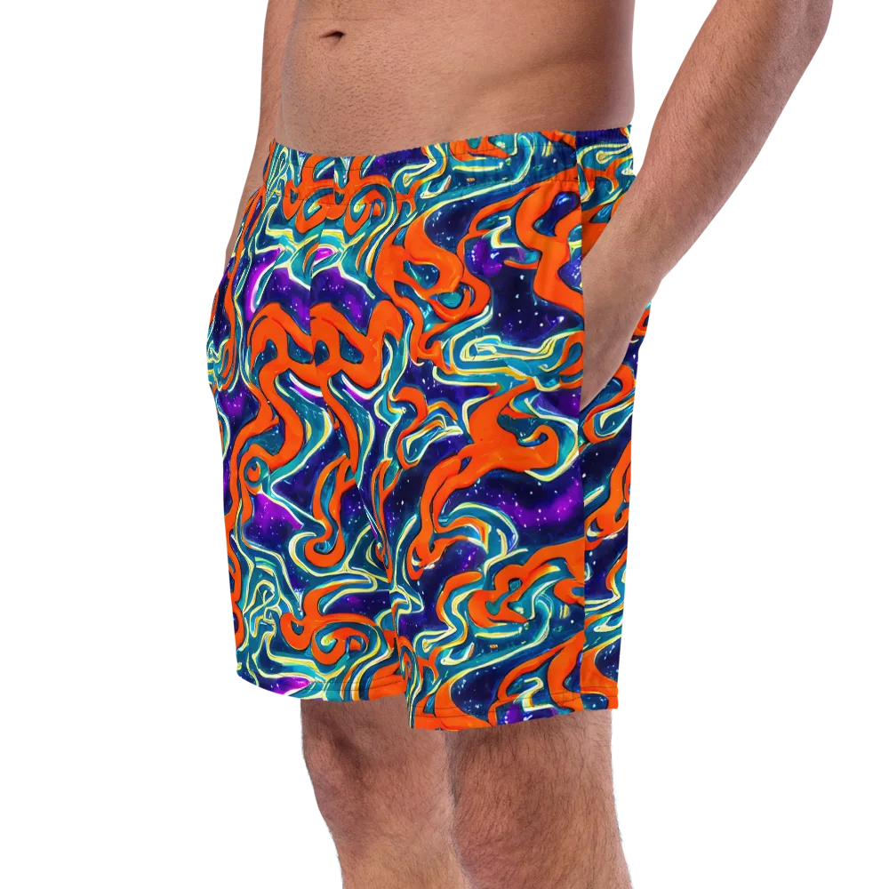 Flamewarp on Swim Trunks — Left Front