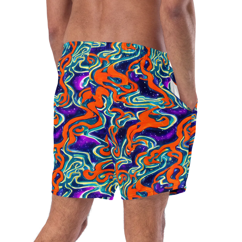 Flamewarp on Swim Trunks — Right Back