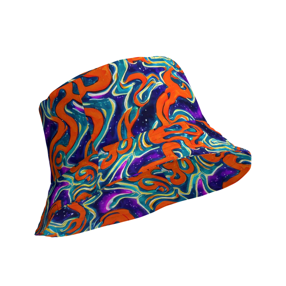 Flamewarp on Reversible Bucket Hat — Product details Outside