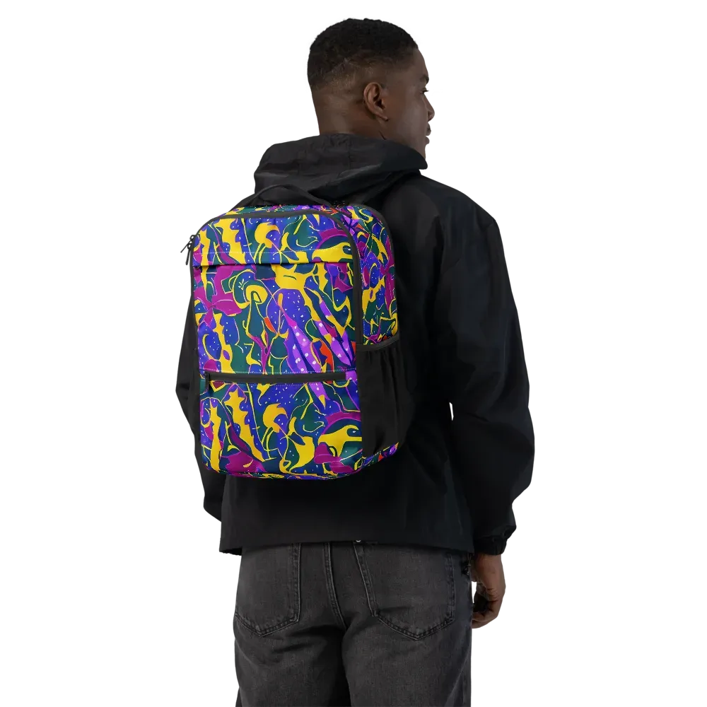 Afterdark Color on Utility Backpack — Back