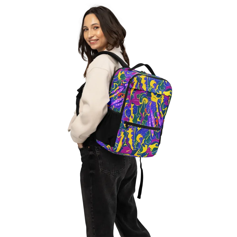 Afterdark Color on Utility Backpack — Back