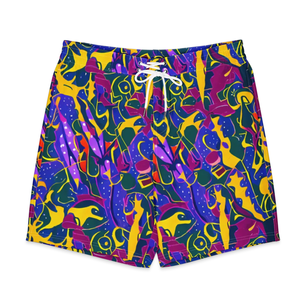 Afterdark Color on Men's Board Shorts — Front