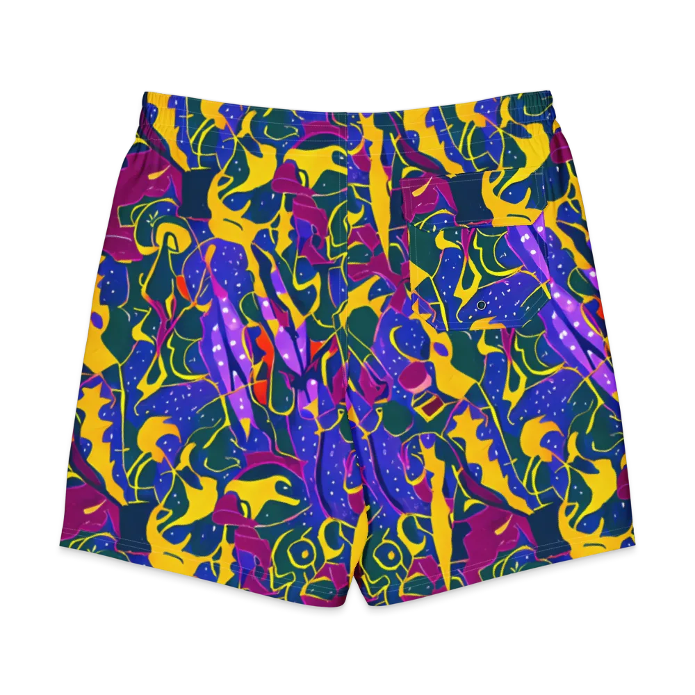 Afterdark Color on Men's Board Shorts — Back