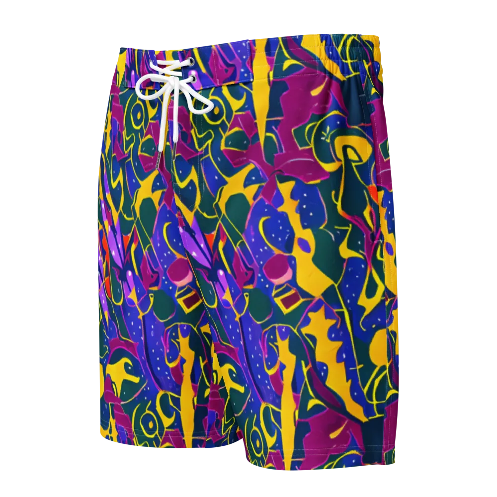 Afterdark Color on Men's Board Shorts — Front