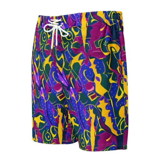 Afterdark Color on a Men's Board Shorts