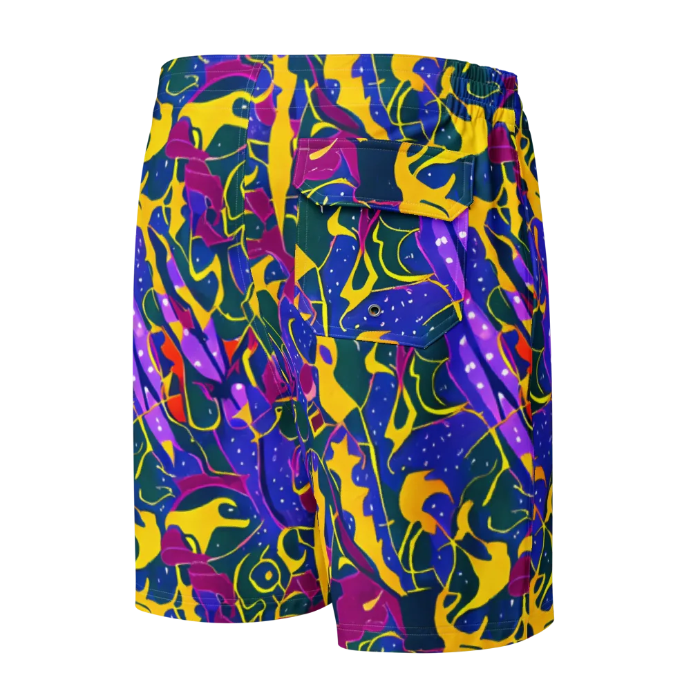 Afterdark Color on Men's Board Shorts — Back