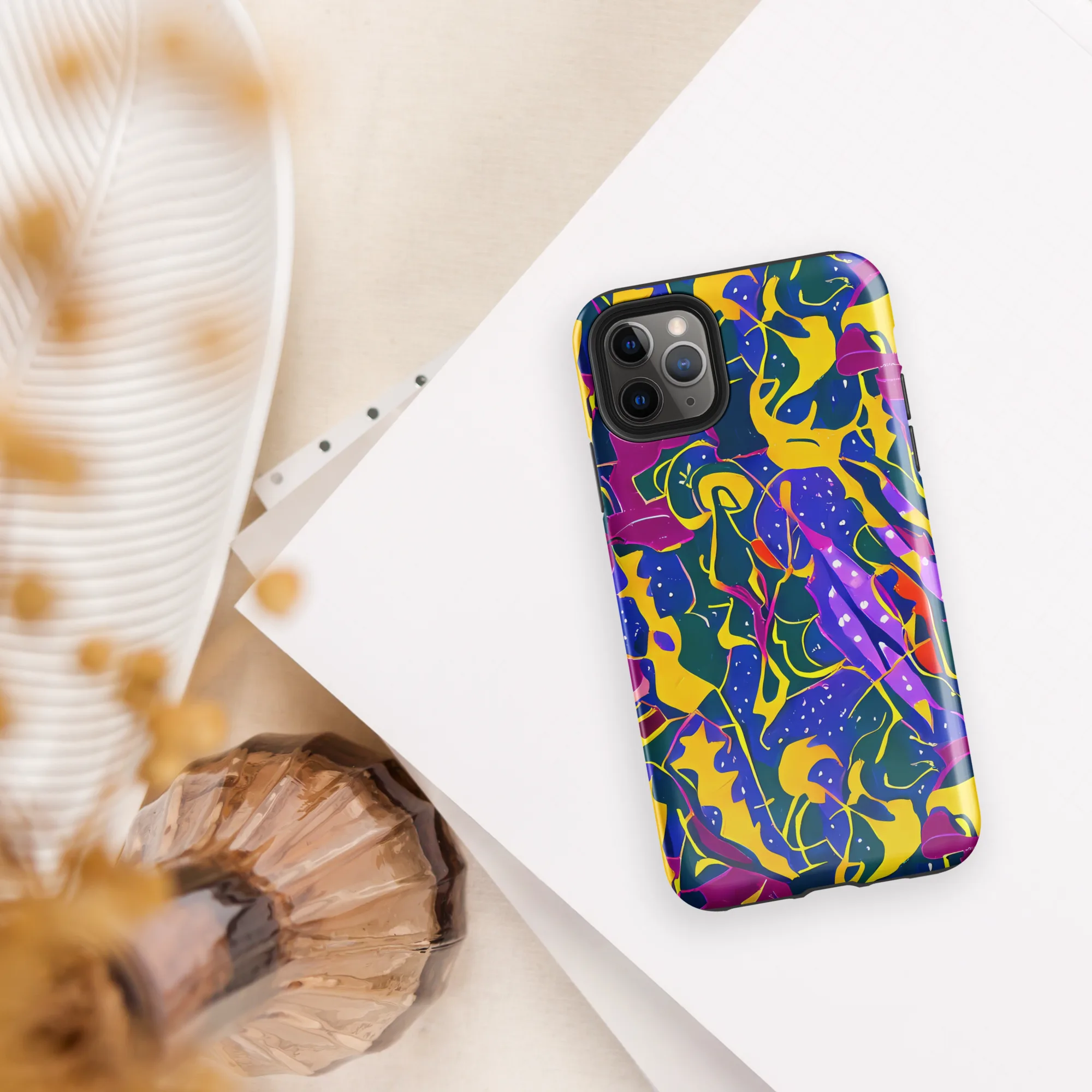 Afterdark Color on Tough Case for iPhone® — Front