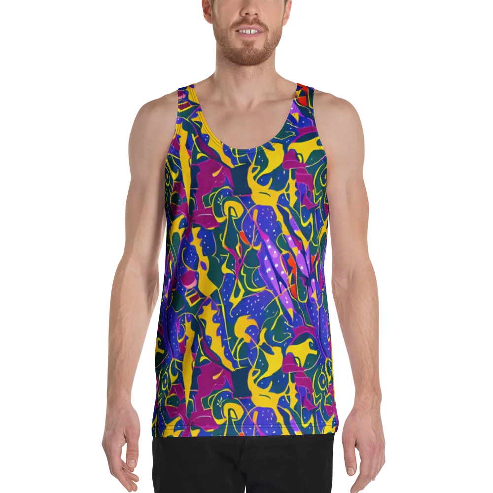 Afterdark Color on Men's Tank Top — Front