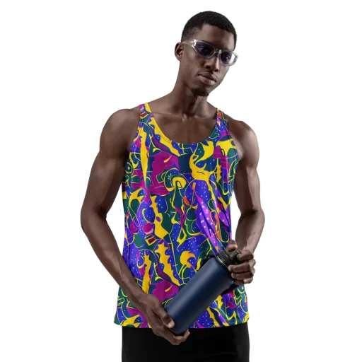 Afterdark Color on a Men's Tank Top